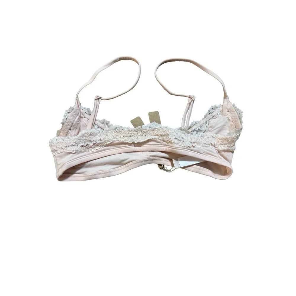 Skims Fits Everybody Lace Scoop Bralette - Primrose Tonal - NWT - XS